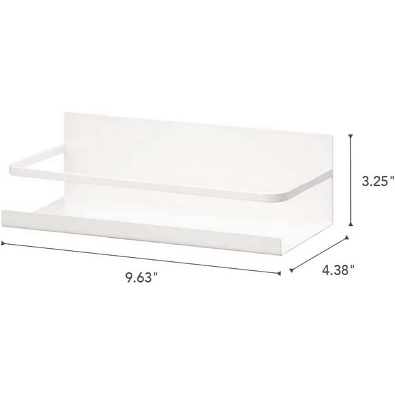 Magnetic Spice Storage Rack Organizer for Fridge - Steel