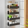 thumbnail image 1 of Magnetic Spice Storage Rack Organizer for Refrigerator and Oven, Fridge Organizers and Storage,Metal, 1 of 10
