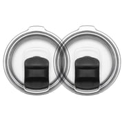 Magnetic Spill Proof Tumbler Lid - Compatible/Replacement for Yeti Rambler, zark Trail,Old Style Rtic Replacement Lid (2 pack 20 oz)