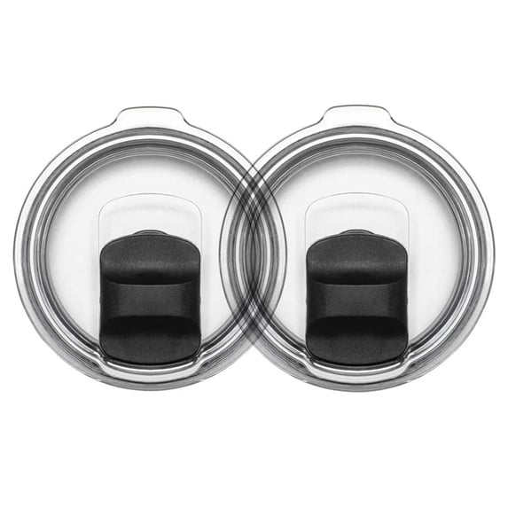 Magnetic Spill Proof Tumbler Lid - Compatible/Replacement for Yeti Rambler, zark Trail,Old Style Rtic Replacement Lid (2 pack 20 oz)