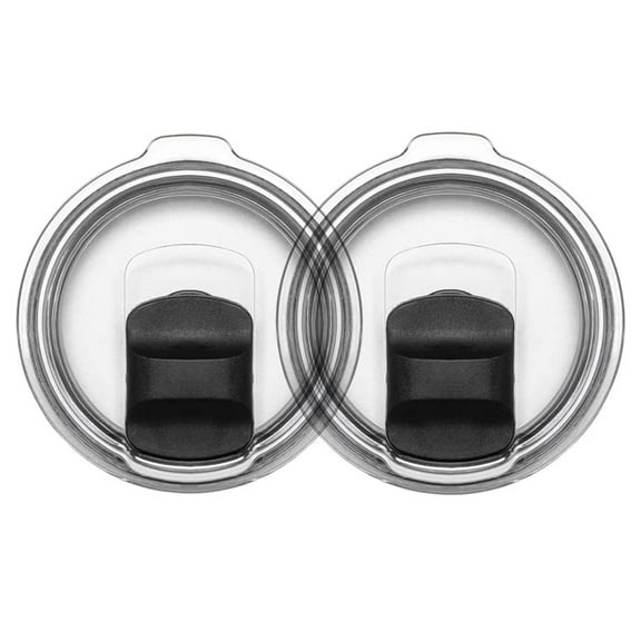 Magnetic Spill Proof Tumbler Lid - Compatible/Replacement for Yeti Rambler, zark Trail,Old Style Rtic Replacement Lid (2 pack 20 oz)