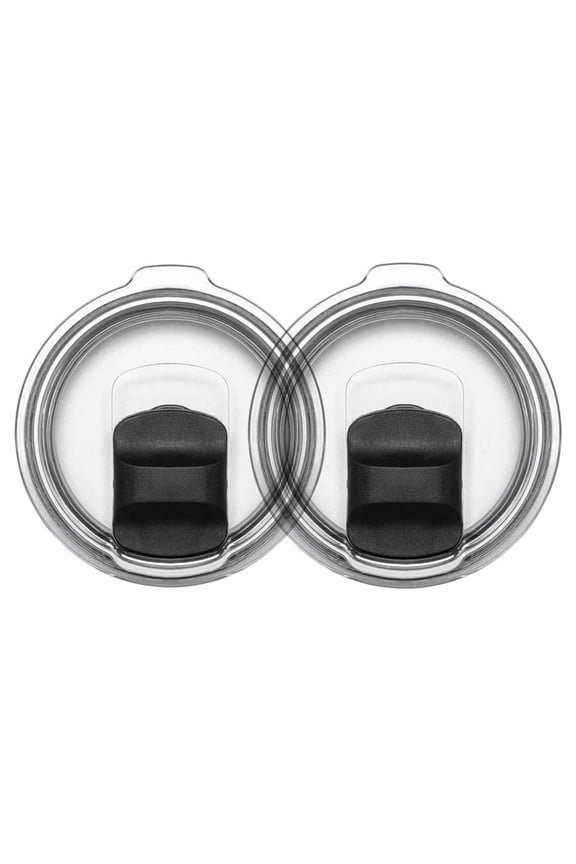 Magnetic Spill Proof Tumbler Lid - Compatible/Replacement for Yeti Rambler, zark Trail,Old Style Rtic Replacement Lid (2 pack 20 oz)