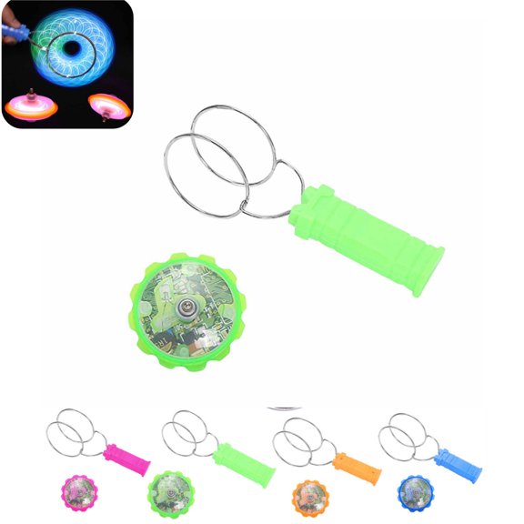 Magnetic Spinning Gyro Toy, Light Up Magnetic Yo-Yo, Hand Control LED Spinning Top for Kids