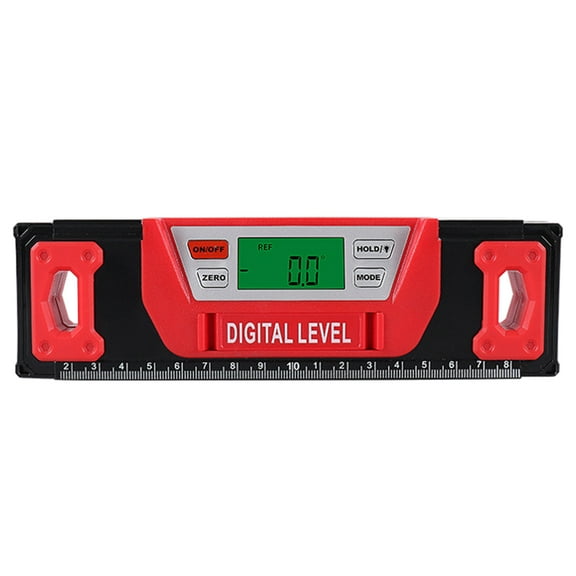 Magnetic Spirit Level Ruler Digital Protractor Angle Finder Slope Test Tool