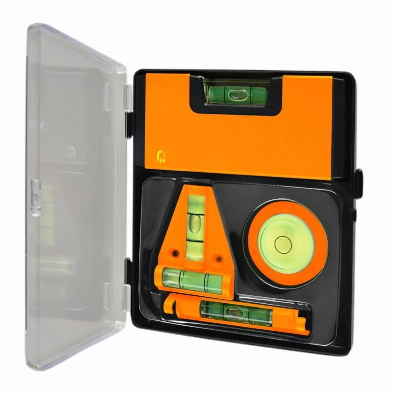 Mini Ruler Level Bar Magnetic Spirit Level Set Square T-type Circular Hanging Line Small ...