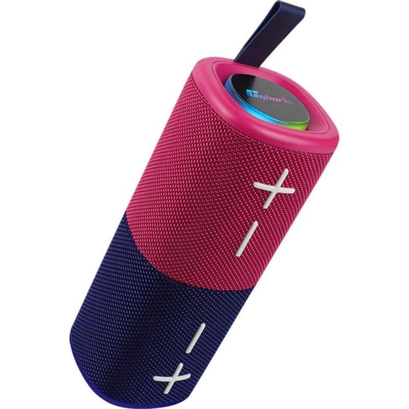 Magnetic Split Bluetooth Speaker, 2-in-1 Detachable Portable Wireless Stereo, Dual 10W Surround Sound, LED Light, for Outdoor Party Travel