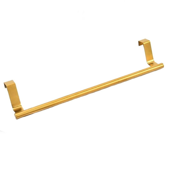 Magnetic Stainless Steel Towel Rack | No Drill Cabinet Door Towel Bar | 304 Stainless Steel Rag Hanger | 4 Colors & 2 Sizes | Kitchen & Bathroom Space Saver