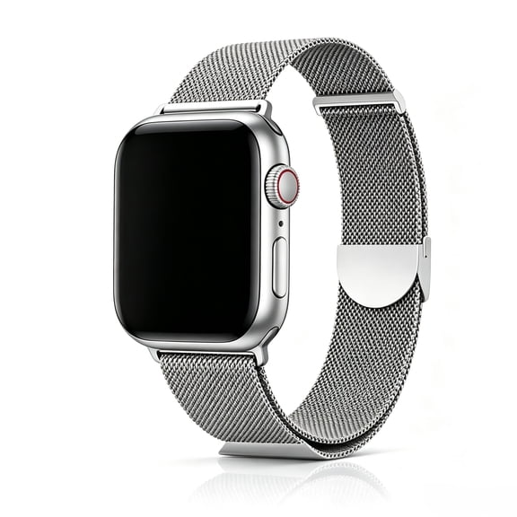 Magnetic Stainless Steel Watch Band for Apple Watch 38/40/41/42mm, Adjustable Milanese Loop Magnetic Clasp Strap for iWatch Series 11 10 9 8 7 6 5 4, SE 3 2 1 Ultra3 2