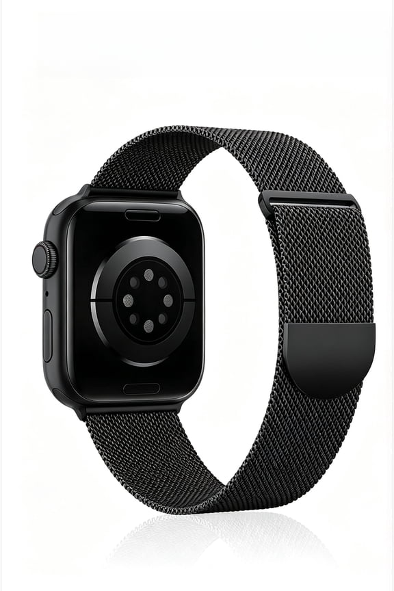 Magnetic Stainless Steel Watch Band for Apple Watch 42/44/45/49/46mm, Adjustable Milanese Loop Magnetic Clasp Strap for iWatch Series Ultra/SE/11-1, Men Women