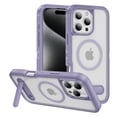 thumbnail image 1 of Magnetic & Stand Designed for iPhone 14 Pro Max Case fit for MagSafe, Luxury Hybrid Shockproof Drop Protective Phone Case for iPhone 14 Pro Max, Built-in Invisible Kickstand, Lightpurple+Clear, 1 of 7