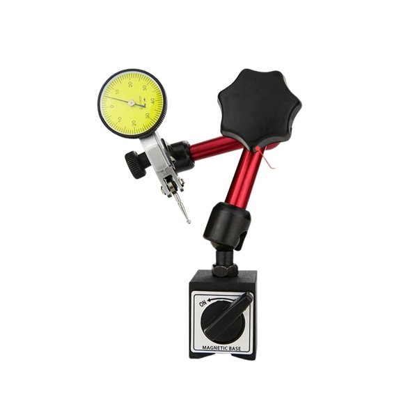Magnetic Stand Dial Indicator Measuring Probes Dial Gauge Electric Magnetic Holder Base Micrometer Measuring Tool Hour Indicator ,Very Versatile