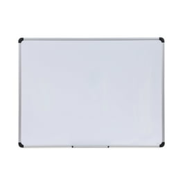 Magnetic Steel Dry Erase Marker Board, 48 x 36, White Surface, Aluminum/Plastic Frame Magnetic Steel Dry Erase Marker Board, 48 x 36, White Surface, Aluminum/Plastic Frame