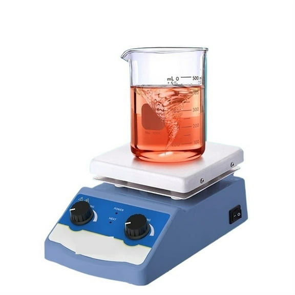 Magnetic Stirrer Hot Plate Laboratory Stirrer Heating Magnetic Mixer With Stir Bar 1L 1600rpm Lab Equipment ,Adjustable Stirring Speed