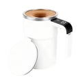 thumbnail image 1 of Magnetic Stirring Coffee Mug with LCD Temp Display | 380ml Auto Mixing Cup, 304 Stainless Steel Liner, Touch Screen, Rechargeable for Tea, Hot Chocolate, 1 of 9