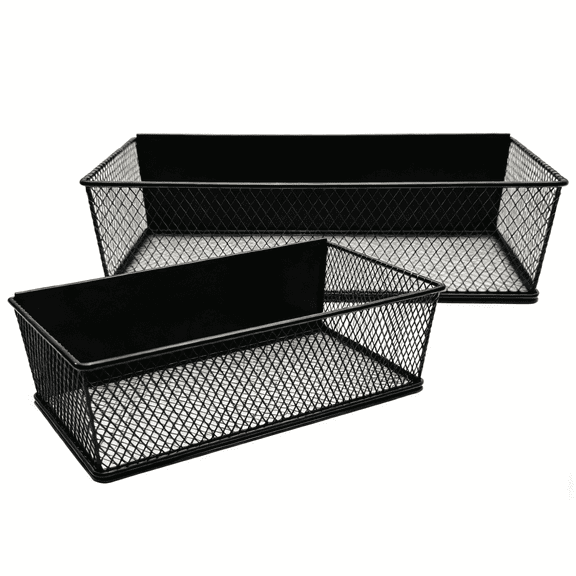 Magnetic Storage Bin for Traeger Smoker Grill Caddy, Magnetic Basket Organizer Holder for Fridge Magnetic Storage Bin Box Containers for Refrigerator Whiteboard Classroom, 2 Pack