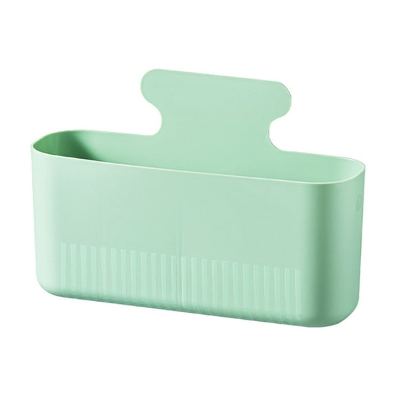 Magnetic Storage Holder Box for Fridge, Locker Magnetic Organizer Bin Basket for Pen, Mail, Card, Laundry, Board, Middle Size, White