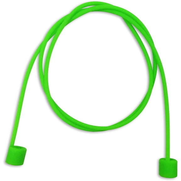 Magnetic Strap Closure Adsorption Anti-Loss Strap Tether for Airpods Wireless Headphones Sport Silicone Protector with Lanyard for Airpods Wireless Earphone (Green)