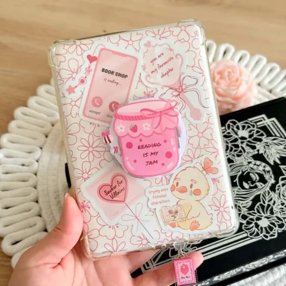 Magnetic Strawberry Grip, Reading Is My Jam Holder