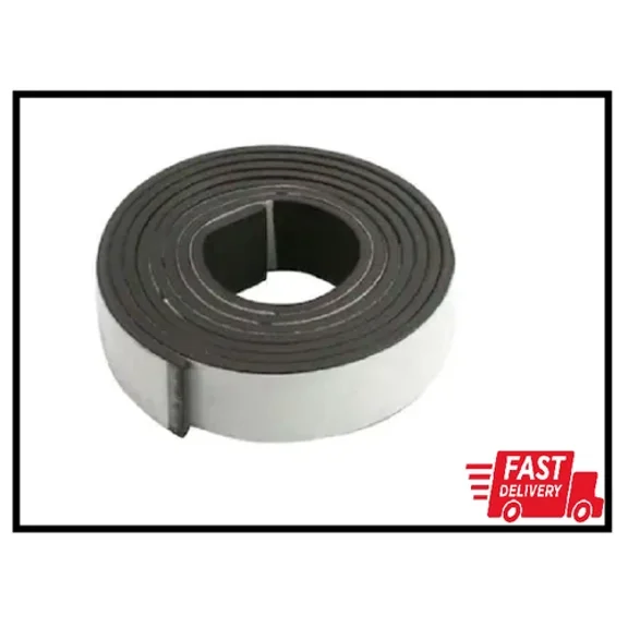 Magnetic Strip Tape Flexible Roll Adhesive Backed Magnet Strong Sticky Back 10Ft