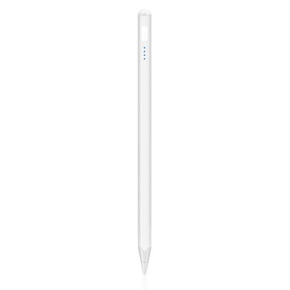 Magnetic Stylus Pen for iPad, Featuring Palm Rejection, Tilt Sensitivity, and Fast Charging | Precision Pen for Writing and Drawing | Works with iPad Pro/Air/Mini (2018-2024 Models), White