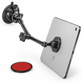 Magnetic Tablet Car Mount with Strong Suction Cup, 360° Adjustable Arm ...