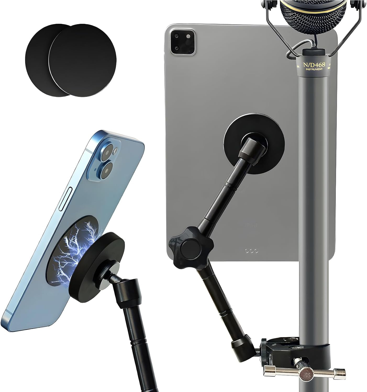 Premium Magnetic Headphone Stand for Tablets and Phones