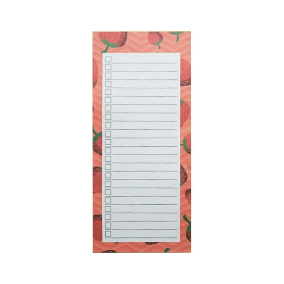Magnetic Tear-Away Notepad Small Notebook Daily Planner Punch Card Memo List Task List A, Tearable Memo Book Small Notebook Daily Plan Book Clock in Memo List Task List