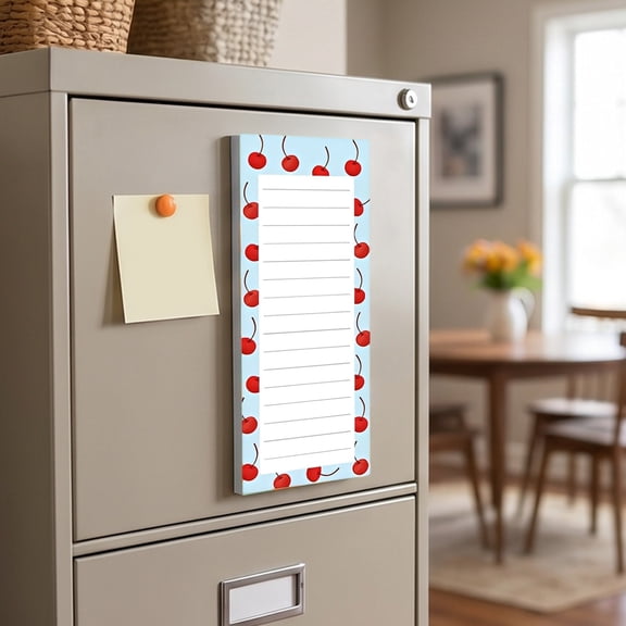 Magnetic Tear-Off Memo Notepad Set, Compact Daily Plan Book, Removable Page Checklist, 4 Pack