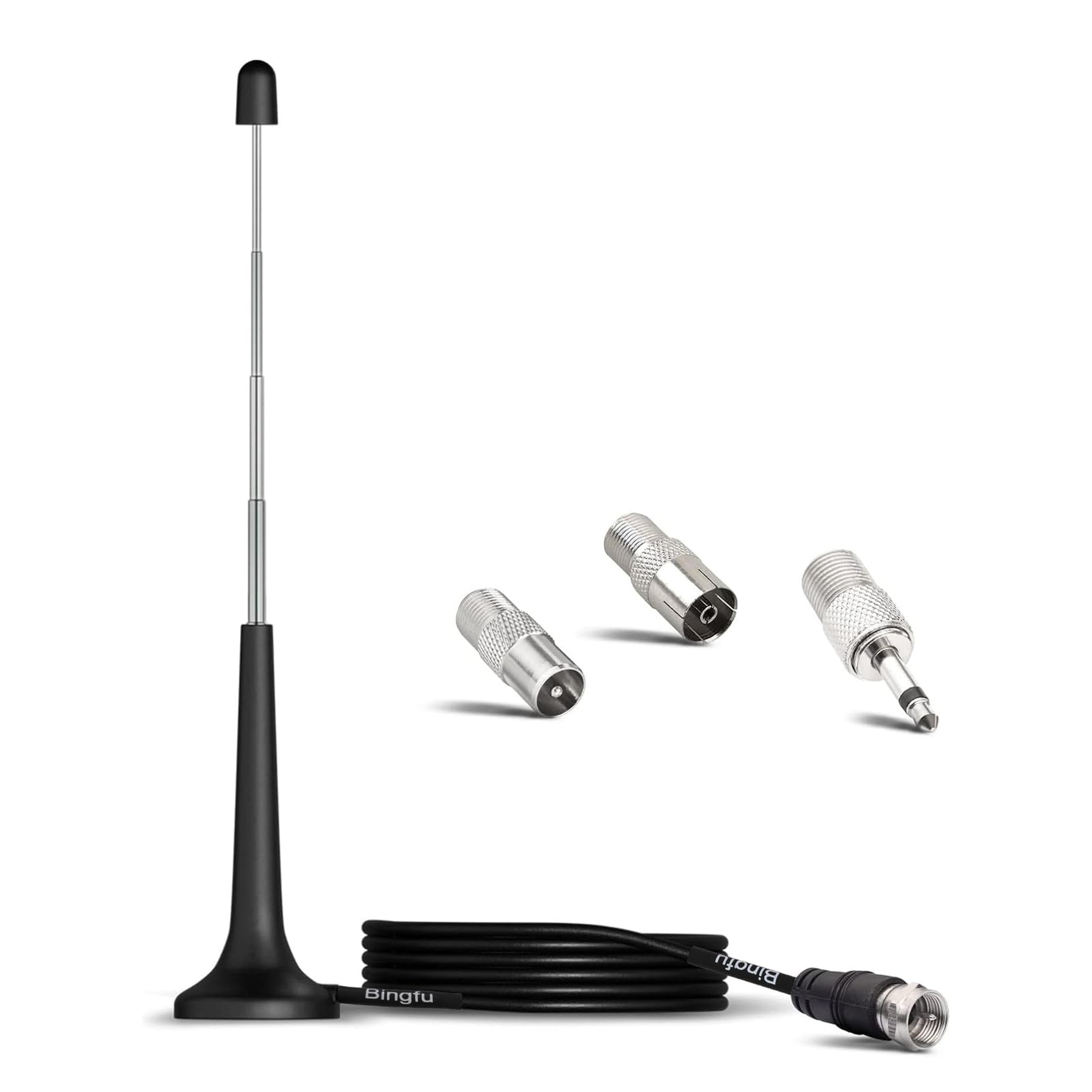 Magnetic Telescopic FM Antenna for Home Audio and Video Systems ...
