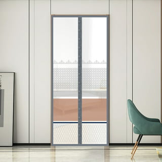 Magnetic Thermal Insulated Door Curtain, Temporary Door Insulation to Keep  Warm in Winter and Cool in Summer, Soundproof Windproof Door Blanket, Fits  Door Size 32 x 80 (Grey) 
