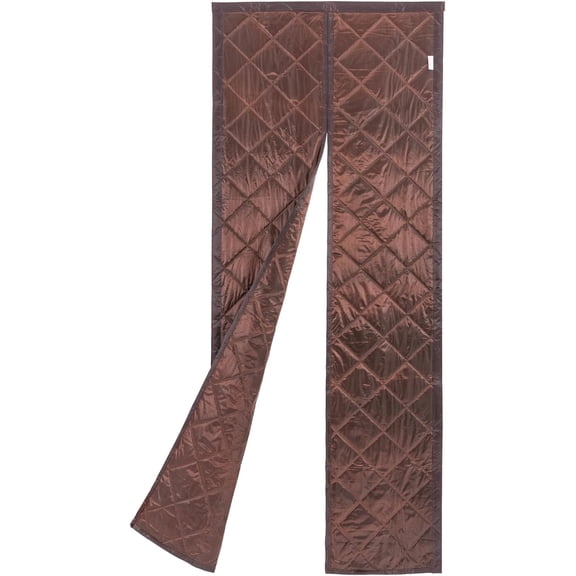 Magnetic Thermal Insulated Door Window Curtain, Center Opening Doorway Curtain, Folding Doorway Screen Curtains for Bath Bedroom Porch Doorway