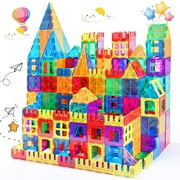 Magnetic Tiles Kids Toys, Magnetic Blocks Building Construction STEM Sensory Toys for Toddler, Preschool Learning Educational Games for Boys Girls Aged 3+, Classroom Must Haves
