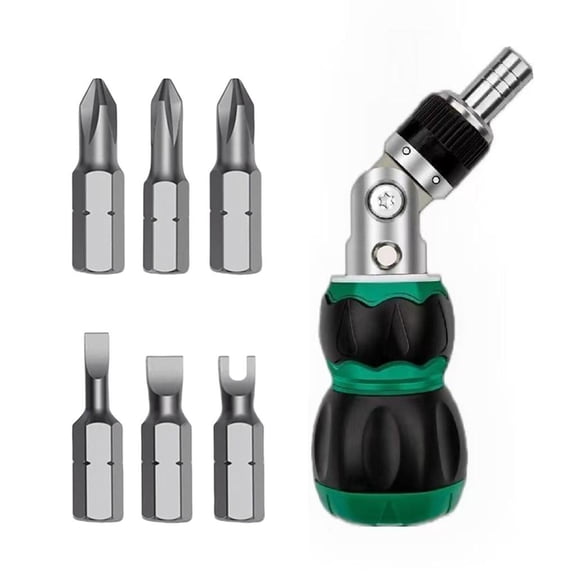 Magnetic Tip Ratchet Screwdriver with Magnetic Tip For Easy Handling Maintenance