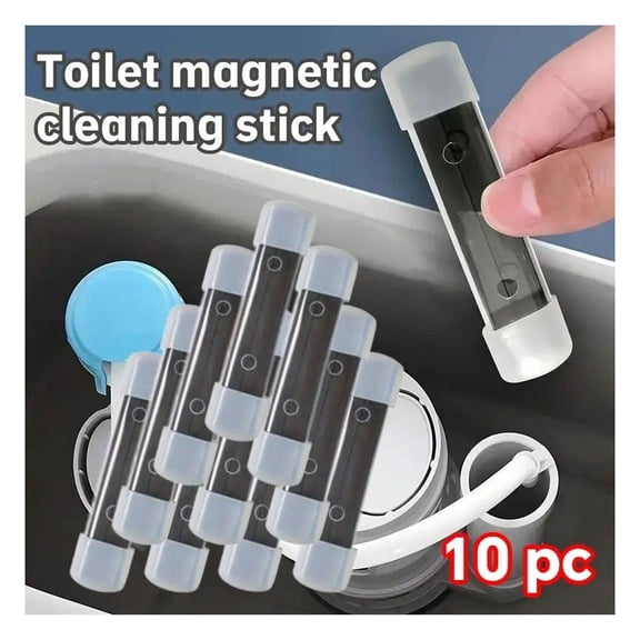 Magnetic Toilet Cleaner – No-Scrub Automatic Cleaning for & Bowl