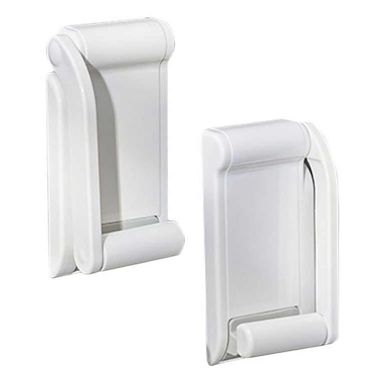 2 Pc White Toilet Paper Roll Holder Plastic Bathroom Storage Tissue Stand Roller 2 Pc White Toilet Paper Roll Holder Plastic Bathroom Storage Tissue Stand Roller