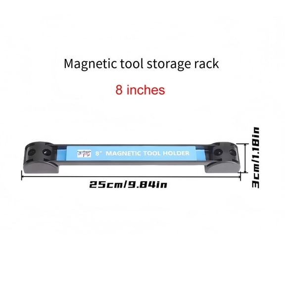 Magnetic Tool Holder Strip Organizer Heavy Duty For Secure Tool Storage
