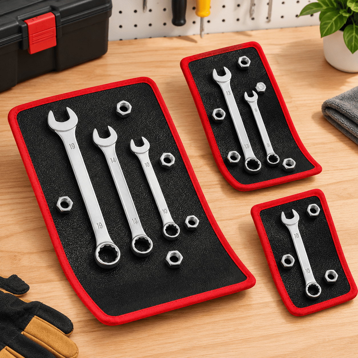 Magnetic Tool Mat 3 Pack 40 Lb Grip For Mechanics - Walmart.com