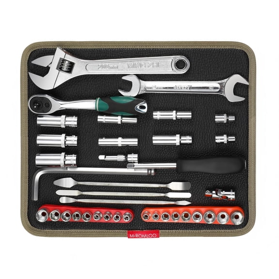 M-ROMLOO Large Magnetic Tool Mat, Strong Magnet Tray for Mechanics Screws & Wrenches, Flexible Parts Holder for Auto Repair & DIY
