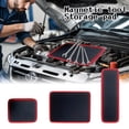 thumbnail image 1 of Magnetic Tool Pad, Magnetic Tool Storage Pad, Black Green Magnetic Suction Leather Pad, 1 of 6