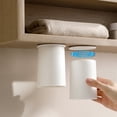 thumbnail image 1 of Magnetic Toothbrush Cup Wall Mounted Mouthwash Cup, Inverted Drain Design Rinse Cup With Holder, Space Saving Bathroom Organizer For Toothbrush Storage And Daily Cleaning Use, 1 of 6