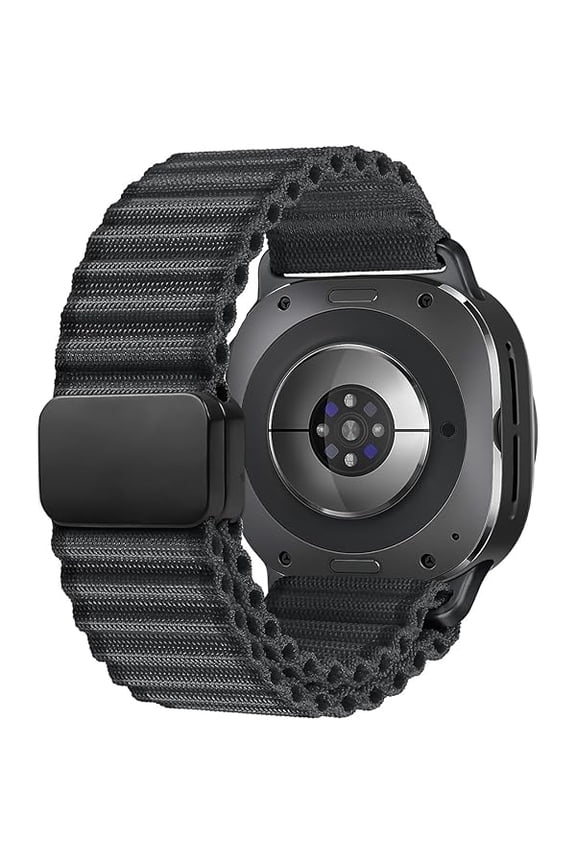Magnetic Trail Band for Samsung Galaxy Watch Ultra Bands 47mm Men/Women,Lightweight Breathable Soft Fabric Nylon Sport Strap Compatible with Samsung Watch Ultra Band 47 mm Replacement Correa Reloj