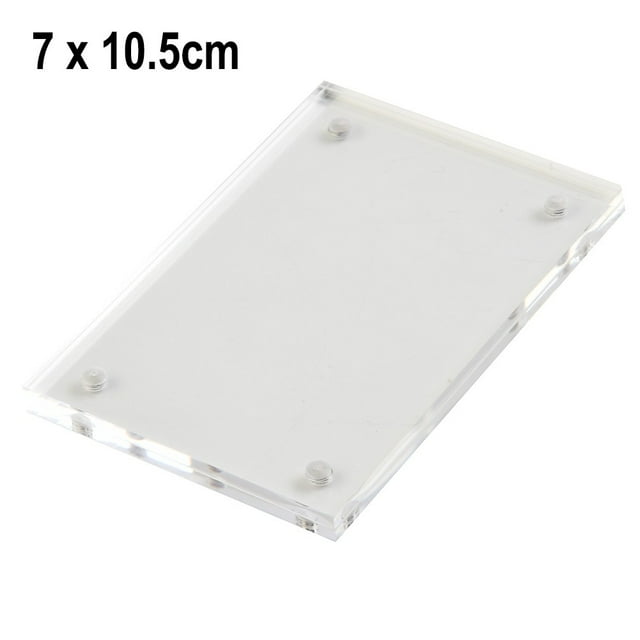 Transparent Acrylic Photo Frame Stand for Desktop Display