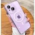 thumbnail image 1 of Magnetic Transparent for iPhone 14 Plus Case 6.7" with Full Camera Cover Protection [No.1 Strong N52 Magnets][Non-Yellowing][Military Grade Drop Protection]-Crystal Clear, 1 of 14