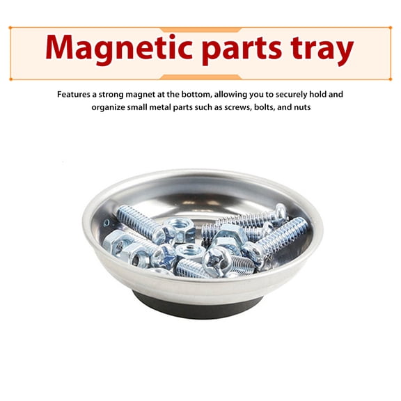 Magnetic Tray,Tool Stainless Steel Pick- Tool Stainless Steel Mirror 3pcs Tool Steel Mirror Pick- Mirror And Pick- Screw And Metal And Metal Tool 3pcs Mirror And - 3pcs Mirror Buzhi