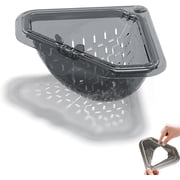 Magnetic Triangle Sink Strainer, Kitchen Magnetic Triangle Corner Sink Strainer, Food Waste Garbage Prevent Clog Trash 1PCS