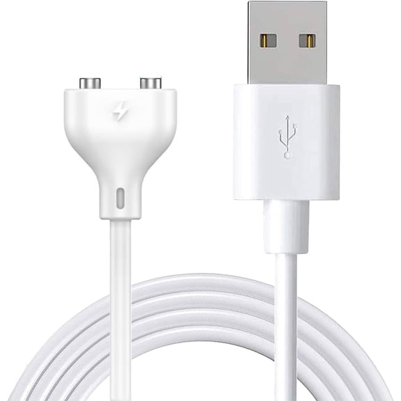 Magnetic USB DC Charger Cable 2.7ft Replacement Charging Cord for Rechargeable Toys Massagers Electric Toothbrush (7MM)