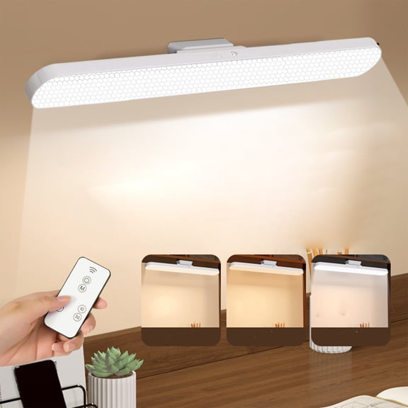 Magnetic USB Rechargeable LED Light - Remote Control Night Light for Bed/Closet/Car