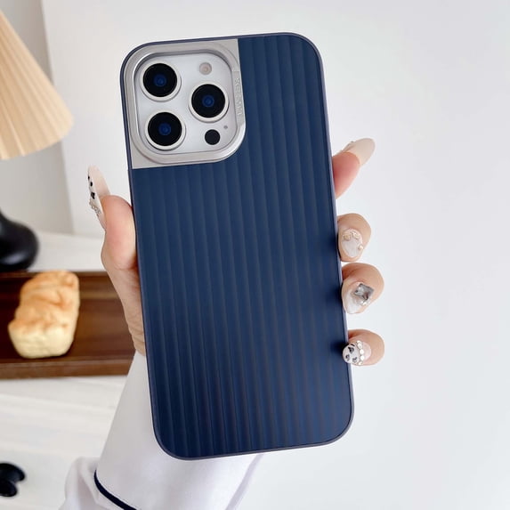 Magnetic Ultra Thin Designed for iPhone 13 Phone Case, Luxury Slim Minimalist Lightweight Matte Hard PC Compatible with Magsafe Cover Protective Bumper Case for iPhone 13 - Blue