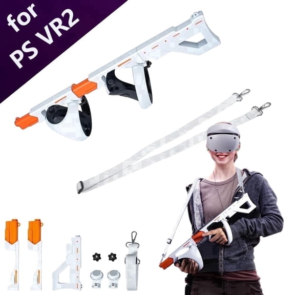 Magnetic VR Controllers Holding Game Accessories Quick Release Somatosensory Shooting Mount VR Shooting Controller for PSVR2