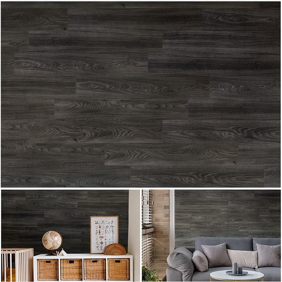 Magnetic Vinyl Wall Panel 36sf by Wallworks Design (Charcoal)